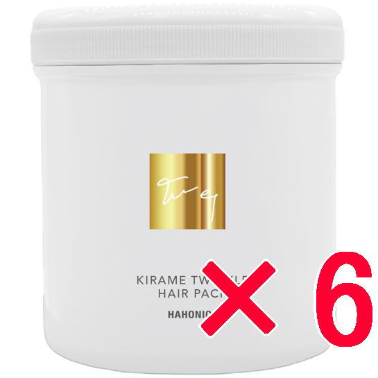 ●【送料無料】 ハホニコ HAHONIKO ／ キラメトゥインクル ヘアパック 500g 【6個】 サロン専売品 美容室専売品 トリートメント