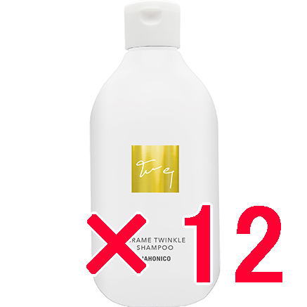 ●【貨物輸送無料】 ハホニコ HAHONIKO ／ キラメトゥインクル シャンプー 300ml 【12個】 赤ちょうちん一人占め品 美容室一人占め品 シャンプー