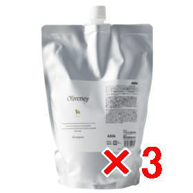 ●【送料無料】 アモロス ／ オリヴァニー OV シャンプー 1000ml レフィル 【3個】 美容室専売品