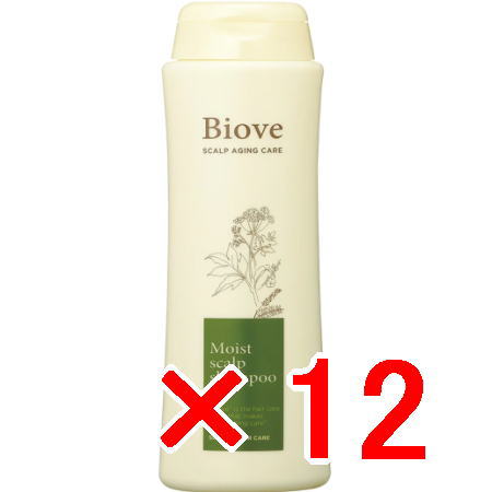 ●【送料無料】 デミコスメティクス ／ Biove ビオーブ モイストスキャルプ シャンプー 250ml　12個