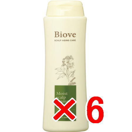 ●【送料無料】 デミコスメティクス ／ Biove ビオーブ モイストスキャルプ シャンプー 250ml　6個 7,756円