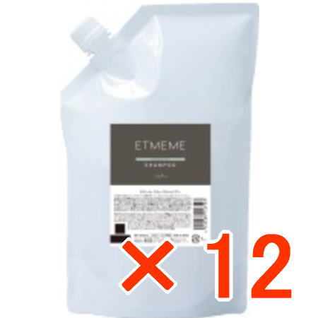 ●【貨物輸送無料】 ナプラ ／ エミーム スムース シャンプー 500ml リフィル 【12個】