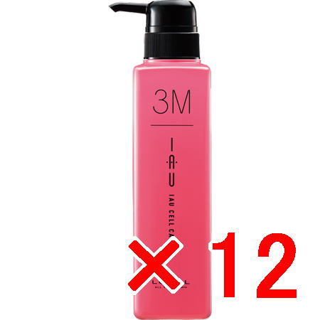 ●【貨物輸送無料】 ルベル ／ イオセルケア 3M 500mL 【12個】 養毛剤