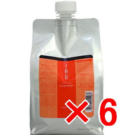 ●【送料無料】 ルベル ／ イオ クレンジング クリアメント シャンプー 1000mL リフィル / LebeL 【6個】