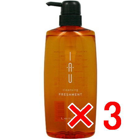 ●【送料無料】 ルベル ／ イオ クレンジング フレッシュメント シャンプー 600mL / Lebe 【3個】