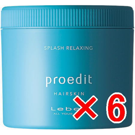 ●【送料無料】 ルベル ／プロエディット ヘアスキン スプラッシュリラクシング 360g 【6個】
