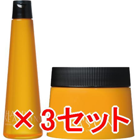 ●【送料無料】 デミコスメティクス ／ ヘアシーズンズ シャンプー スムース 250ml ＆トリートメント スムース 250g　3セット｜amugis