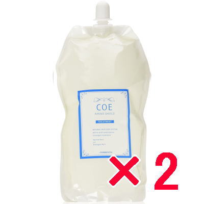 ●【貨物輸送無料】 トレンツ ／ アミノシールド COE 1000ml コラーゲントリートメント 詰替用 リフィル【2個】