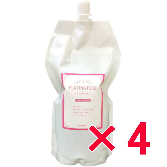●【送料無料】 トレンツ ／ アミノシールド プラチナローズ 1000ml 詰替用 リフィル 【4個】／ 全身化粧水｜amugis
