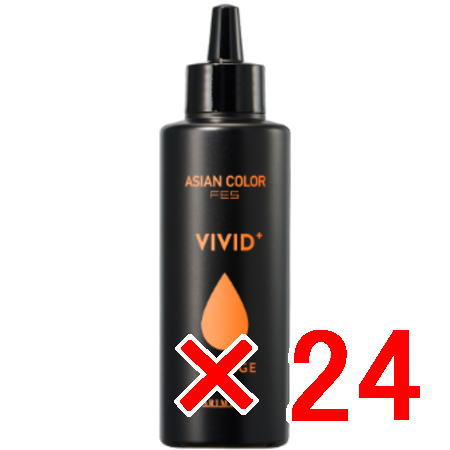 ●【送料無料】 アリミノ ／ アジアンカラー フェス ビビッドプラス オレンジ 150ml 【24個】 　FES VIVID