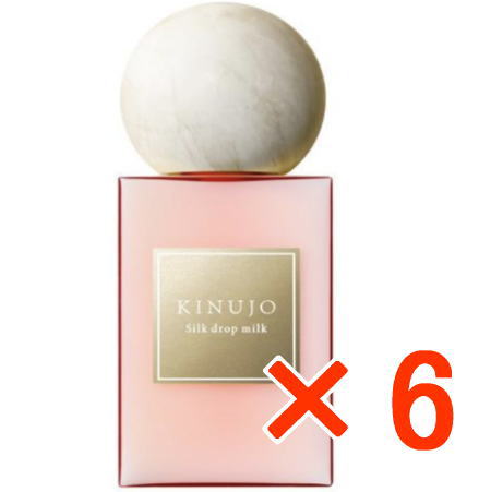 ●【貨物輸送無料】 キヌージョ 絹地落っこちる 乳汁 60ml 【6個】 KINUJO Silk drop milk 国内定まり伝達ルート品