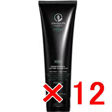 ●【送料無料】 ポールミッチェル ／AWAPUHI WILD GINGER ／AWG モイスチャライジング ラザーシャンプーJ 250mL 【12個】 [ 国内正規品 ]