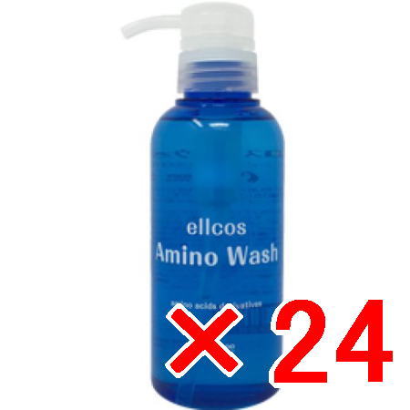 ●【送料無料】 エルコス ELLCOS ／ アミノウォッシュ 300ml 【24個】　シャンプー｜amugis 31,122円