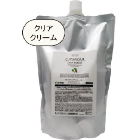 【店内商品P2-20倍!】【送料無料】 エルコス ELLCOS / キュプアス カラーバター クリアクリーム 700g /カラーバター ノンジアミン トリートメント カラー / 美容室 サロン 専売品