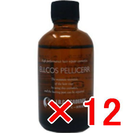 ●【送料無料】 エルコス ELLCOS ／ ペリセール 60ml 【12個】／ ヘアケア スキンケア ペリセア 高濃度 配合 美容液 原液 高機能補修剤 美容室 専売