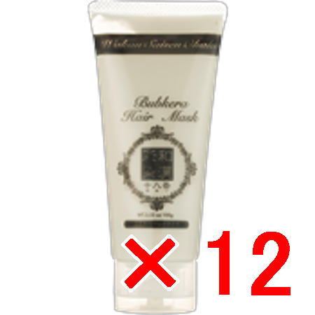 ●【送料無料】 日本グランデックス 和漢彩染 十八番 バブケラ ヘアマスク 100g 【12個】
