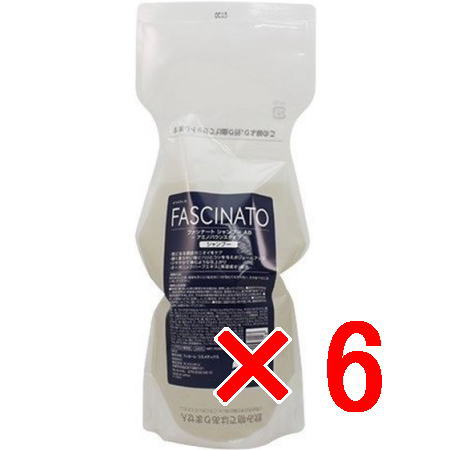 ●【送料無料】 フィヨーレ FIOLE ／ ファシナート シャンプーAB アミノバウンスタイプ 700ml リフィル 【6個】 美しいボリュームのある髪へ導く