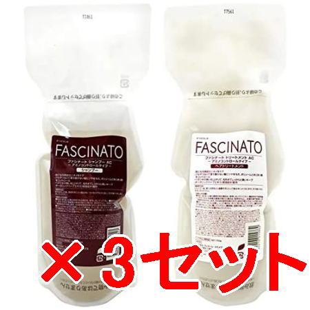【店内全商いものP2-20倍!】【貨物輸送無料】 フィヨーレ FIOLE ／ ファシナート AC シャンプー 700ml ACトリートメントリフィル 700g 3仕掛ける シャンプー-美容・コスメ・香水-ヘアケア・スタイリング