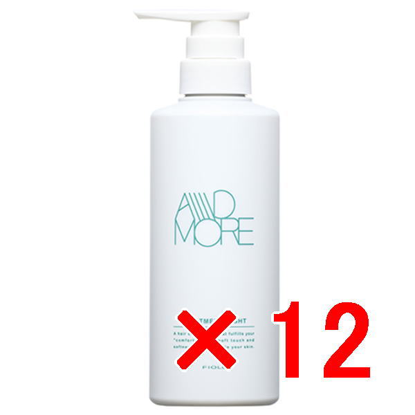 ●【送料無料】 フィヨーレ FIOLE ／ アドモア トリートメント ライト 400g 12個　ヘアトリートメント　軟毛～普通毛｜amugis
