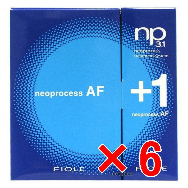 ●【貨物輸送無料】 フィヨーレ FIOLE ／ ｎｐ3.1 ネオ行き方ＡＦトリートメントシステム １箱４本入り口・入口 【6個】