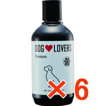 ●【貨物輸送無料】 ナッシュ ／ 飼い犬 ラヴァーズ  シャンプー 250ml 【6個】