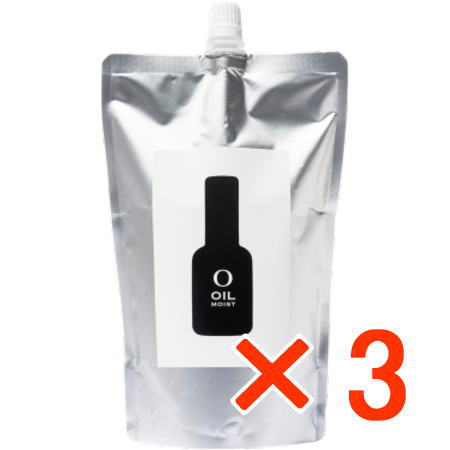 ●【送料無料】 オー・オイル モイスト 500ml 詰替 【3個】 O SKIN&HAIR|amugis
