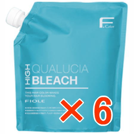 【店内商品P2-20倍！】【送料無料】 フィヨーレ FIOLE ／ クオルシア ハイブリーチ 500g 脱色剤 【6個】