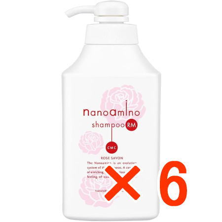 ●【送料無料】 ニューウェイジャパン ／ ナノアミノ シャンプー RM RO 1000ml 【6個】