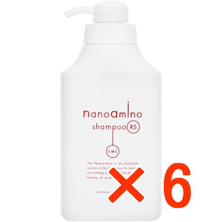 ●【送料無料】 ニューウェイジャパン ／ ナノアミノ シャンプー RS 1000ml 【6個】
