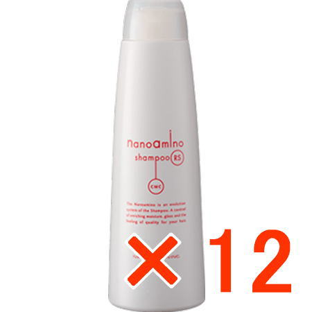 【店内商品P2-20倍！】【送料無料】 ニューウェイジャパン ／ ナノアミノ シャンプー RS 250ml 【12個】