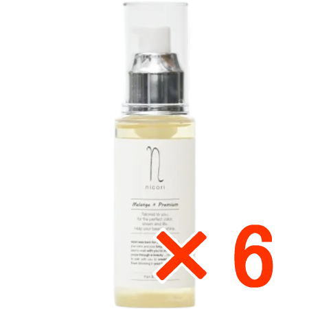 ●【送料無料】 nicori ニコリ メランジュ×プレミアムフロー 80ml 【6個】