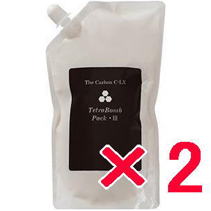 ●【送料無料】 コラボプロ ／ テトラボムシリーズ ／ ザ カーボン C-LX テトラボム パック3 1000g 【2個】