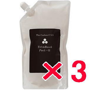 ●【送料無料】 コラボプロ ／ テトラボムシリーズ ／ ザ カーボン C-LX パック3 1000g 【3個】