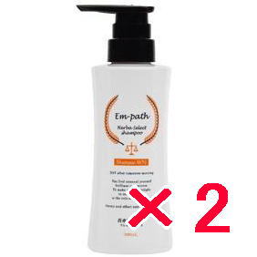 ●【送料無料】 コラボプロ ／ Em-path Herba シャンプー WN ポンプ 300ml 【2個】　Em-path Herba Select Shampoo WN　軽