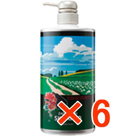 ●【送料無料】 サニープレイス ザクロ精炭酸シャンプー 800ml ポンプ 【6個】｜amugis