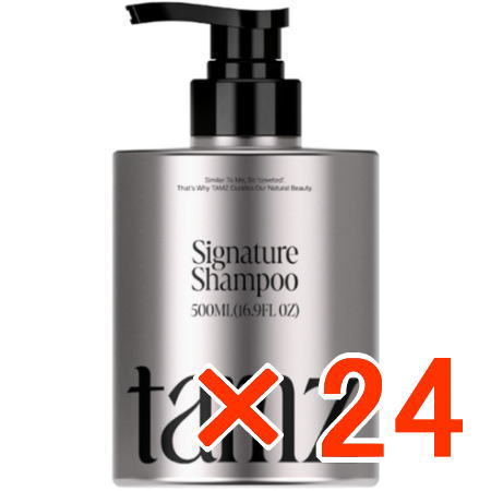 ●【送料無料】 タムズ シグネチャー シャンプー 500ml 【24個】　tamz 日本初上陸の韓国コスメブランド