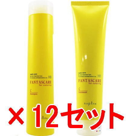 ●【送料無料】 ナプラ ／ ファンタスケア Cシャンプー 200mL ＆ トリートメント 170g　12セット｜amugis