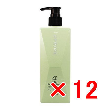 ● ナプラ napra ／ インプライム シルキースムースシャンプー アルファ（さらさらタイプ） 280ml 【12個】｜amugis