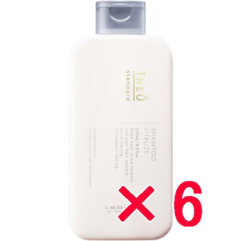 ●【貨物輸送無料】 ルベル ／ ジオスタンダード シャンプー バイタライズ  250mL  【6個】  頭皮＆髪用シャンプー