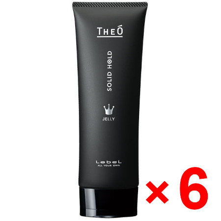 ●【貨物輸送無料】 ルベル ／ ジオ ゼラチン ソリッドホールド 120ml 【6個】  LebeL 髪の毛スタイリング メンズ 成人男性