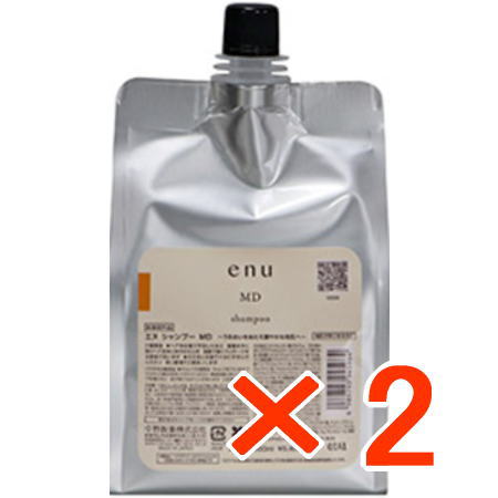 ●【送料無料】 ナカノ ／ エヌ シャンプー MD 800ml 詰替 【2個】