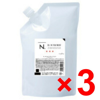 ●【送料無料】 ナプラ ／ N. エヌドット オイルイン トリートメント 650g リフィル【3個】　フルーティーフローラルの香り