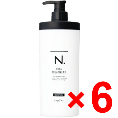 【店内商品P2-20倍！】【送料無料】 ナプラ ／ N. エヌドット シアトリートメント モイスチャー 650g 【6個】　ホワイトフローラルの香り　SHEA