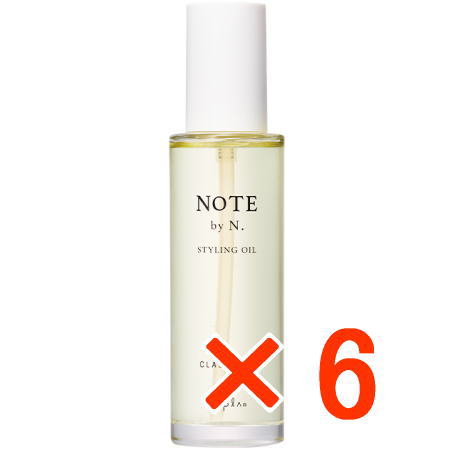 ●【送料無料】 ナプラ ／ ノート バイ エヌドット スタイリングオイル クラッシィ フィグ 100ml 【6個】　NOTE by N.