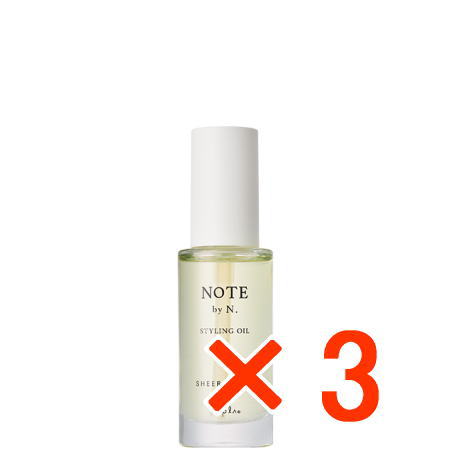 未開封☆NOTE by N. ヘアオイル 100ml 各種3本 未開封☆NOTE by N. ヘアオイル 100ml 各種3本 NOTE by N. 100mL