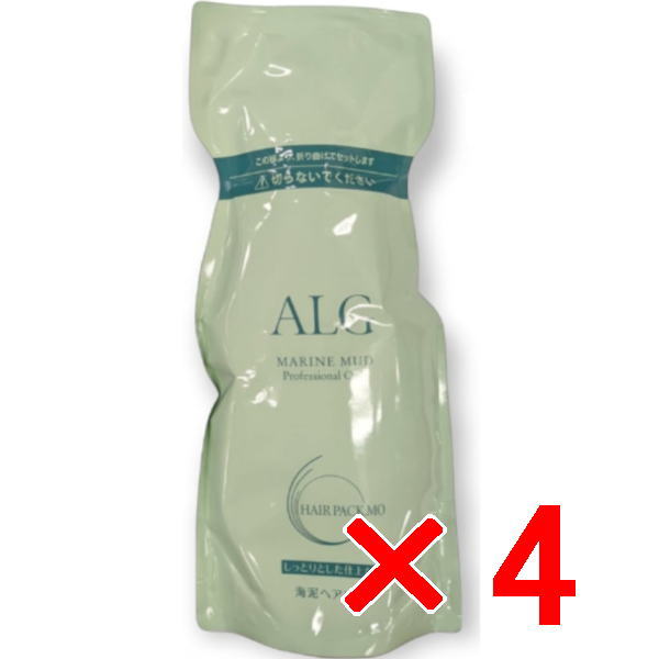 ●【貨物輸送無料】 パシフィックプロダクツ ／ ALG アルグ 髪の毛風呂敷き包み MO 600g  【4個】整髪剤