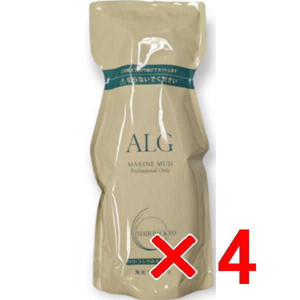●【貨物輸送無料】 パシフィックプロダクツ ／ ALG アルグ 髪の毛風呂敷き包み VO 600g 【4個】 整髪剤