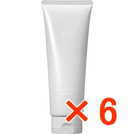 ●【送料無料】 パシフィックプロダクツ ／ ALG アルグ クレイスパ ヘアパック スムース 230g 【6個】 ヘアトリートメント｜amugis