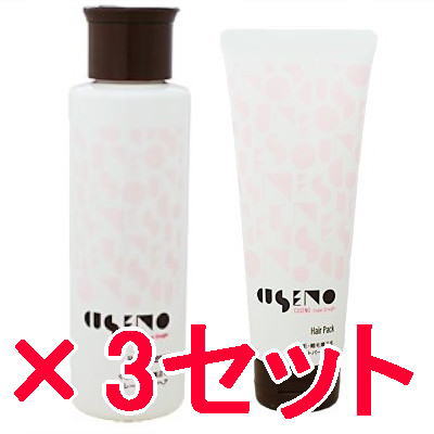 ●【送料無料】 パシフィックプロダクツ ／ クセノ シャンプー 300ml ＆ ヘアパック 230g 3セット