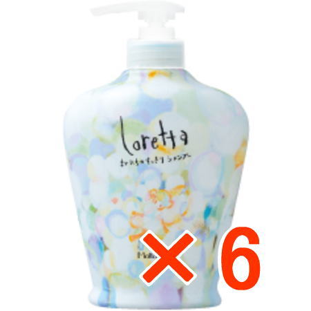【店内商品P2-20倍！】【送料無料】 ロレッタ まいにちのすっきりシャンプー a 600ml 【6個】　 b-ex